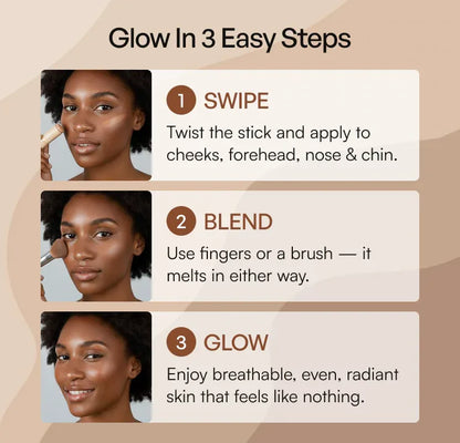 Cove Balm Serum Boosted Skin Tint Balm